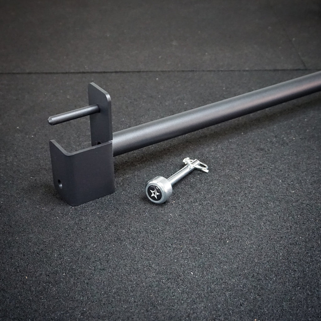 Squat rack pull discount up bar attachment