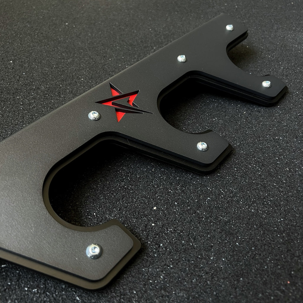 BARBELL WALL RACK - horizontal