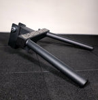 Dip station Add-on for power racks, squat stands and wall mounts used in home gyms or professional / commercial fitness studios. 