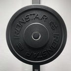 IRONSTAR bumper plates for functional training, made in Europe.