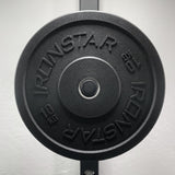 IRONSTAR bumper plates for functional training, made in Europe.