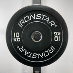 IRONSTAR bumper plates for strength and functional training.