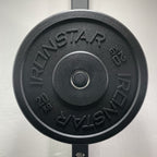 IRONSTAR bumper plates for functional training, made in Europe.