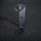 Single barbell holder Add-on for power racks, squat stands and wall mounts used in home gyms or professional / commercial fitness studios. 