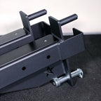 Safety arms Add-on for power racks, squat stands and wall mounts used in home gyms or professional / commercial fitness studios. 