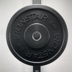 IRONSTAR bumper plates for functional training, made in Europe.
