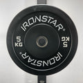 IRONSTAR bumper plates for strength and functional training.