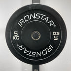 IRONSTAR bumper plates for strength and functional training.