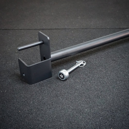 IRONSTAR adjustable pull up bar for squat rack.