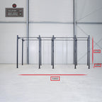 Basic rig from IRONSTAR is a must-have sport equipment for professional fitness studio, crossfit gym and other strenght training gyms and sport teams.