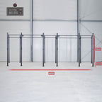 Basic rig from IRONSTAR is a must-have sport equipment for professional fitness studio, crossfit gym and other strenght training gyms and sport teams.