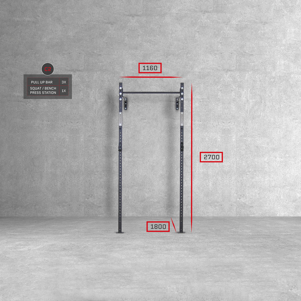 IRONSTAR wall mount is the best sport equipment for home gym or commercial fitness studio. 