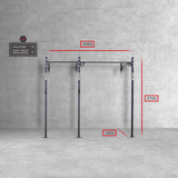 IRONSTAR wall mount is the best sport equipment for home gym or commercial fitness studio. 