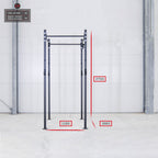 Basic rig from IRONSTAR is a must-have sport equipment for professional fitness studio, crossfit gym and other strenght training gyms and sport teams.