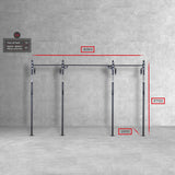  IRONSTAR wall mount is the best sport equipment for home gym or commercial fitness studio. 