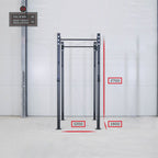 Basic rig from IRONSTAR is a must-have sport equipment for professional fitness studio, crossfit gym and other strenght training gyms and sport teams.