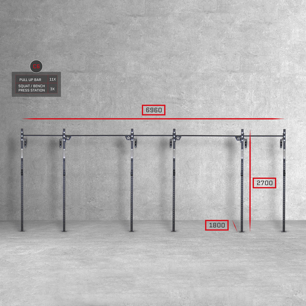  IRONSTAR wall mount is the best sport equipment for home gym or commercial fitness studio. 