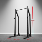 IRONSTAR Squat stand is the best equipment for home gym or commercial fitness studio. 