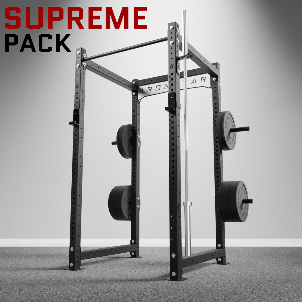 IRONSTAR Supreme Pack includes carefully selected fitness equipment for home and professional use, made in Europe.
