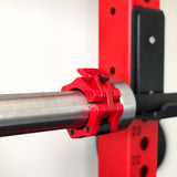 Lock collars for barbells for home gym or commercial fitness studios.